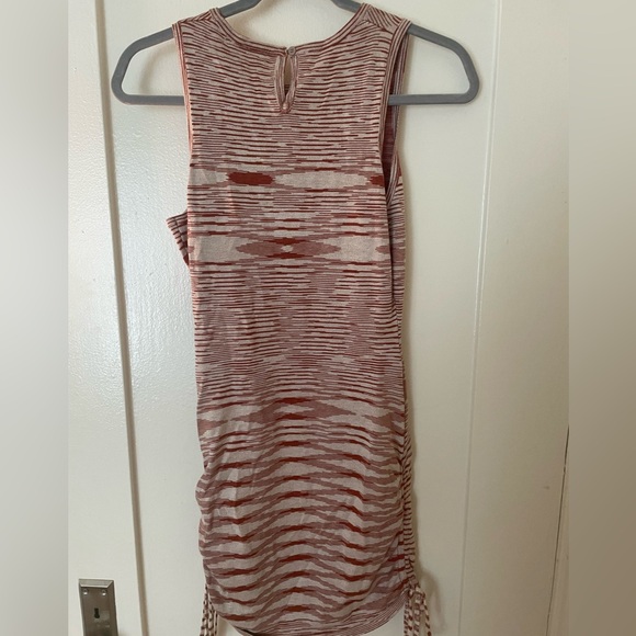 12th Tribe Northern Lights Rust Multi Knit Dress - Picture 2 of 5